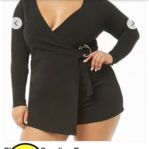 Forever 21 Black Romper